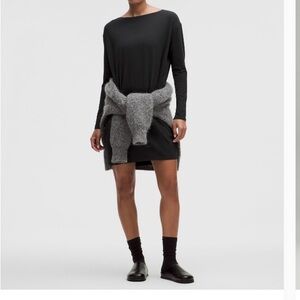 lululemon athletica Black Long Sleeve Dress